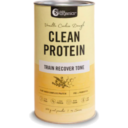 Photo of Nutra Organics Clean Protein Vanilla Cookie Dough 500g