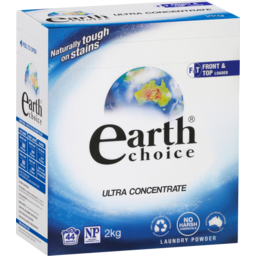 Photo of Earth Choice Ultra Concentrate Top & Front Loader Laundry Powder 2kg