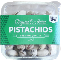 Photo of The Baron Roasted & Salted Pistachio Nuts 90g