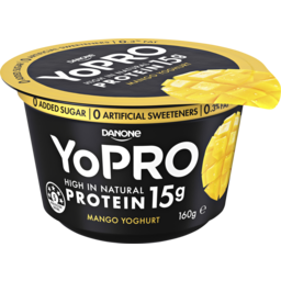 Photo of Yopro High Protein Mango Greek Yoghurt 160g