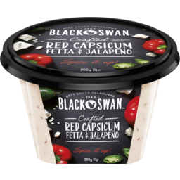 Photo of Black Swan Crafted Red Capsicum Fetta & Jalapeno Dip 200g