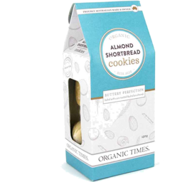 Photo of Organic Times - Almond Shortbread Cookies - 150g