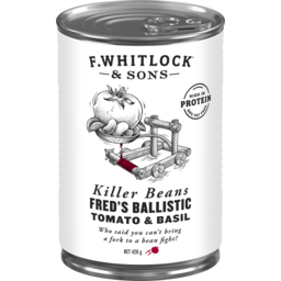 Photo of F. Whitlock & Sons® Killer Beans Fred's Ballistic Tomato & Basil 420g 420g