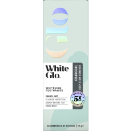 Photo of White Glo Whitening Toothpaste Charcoal