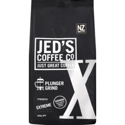 Photo of Jed's X Extreme Plunger Grind Coffee 200g