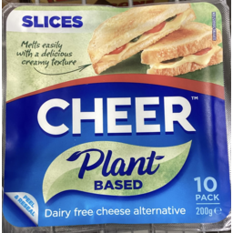 Photo of Cheer Plant Based Cheese Tasty Slices