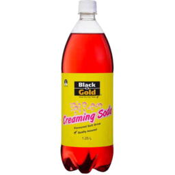 Photo of Black & Gold Creaming Soda Flavoured Soft Drink 1.25