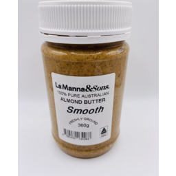 Photo of Lamanna&Sons Fresh Almond Butter Smooth 360g