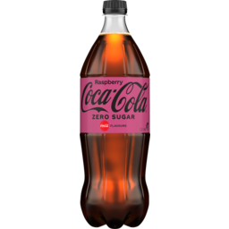 Photo of Coca Cola Zero Sugar Raspberry Bottle