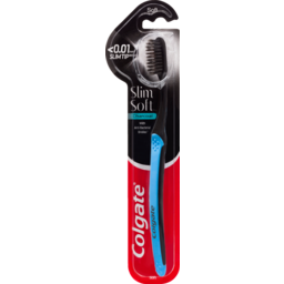 Photo of Colgate Slim Soft Charcoal Toothbrush 1pk