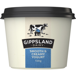 Photo of Gippsland Dairy Smooth & Creamy Yogurt 720g