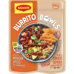 Photo of Maggi Bowl Meals Mexican Style Burrito Bowl 150g 