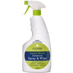 Photo of Simply Clean Disinfectant Spray Lemon Myrtle