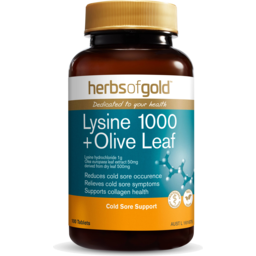 Photo of Herbs of Gold  Lysine 1000 + Olive Leaf