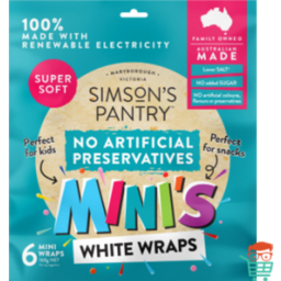 Photo of Simson's Wrap Mini Wheat