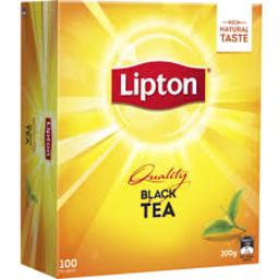 Photo of Lipton Quality Black Tea Bags 100's