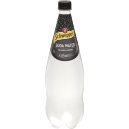 Photo of Schweppes Classic Mixers Soda Water 1.1l