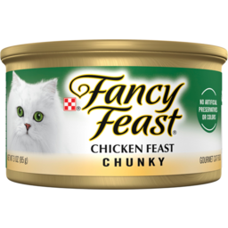 Photo of Fancy Feast Adult Classic Chicken Feast Chunky Wet Cat Food 85g