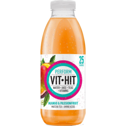 Photo of Vit Hit Boost Perform Orange Mango Passionfruit Matcha Tea & Ginkgo Biloba Drink