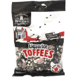 Photo of Walker’s Liquorice Licorice Toffee Individually Wrapped Bag