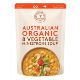 Photo of AOFC ORGANIC VEGETABLE MINESTRONE SOUP 330G
