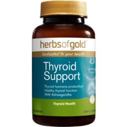Photo of HERBS OF GOLD Thyroid Support + Ashwagandha 60tab