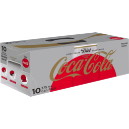 Photo of Coca Cola Diet Coke Cans 10x375ml