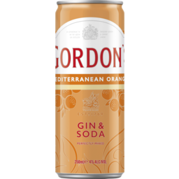 Photo of Gordon's Mediterranean Orange Gin & Soda Can