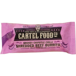 Photo of Cartel Burrito Smoked Chipotle Shredded Beef 200g