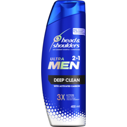 Photo of Head & Shoulders Ultra Men 2 In1 Deep Clean Anti Dandruff Shampoo + Conditioner
