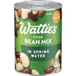 Photo of Wattie's Four Bean Mix In Springwater