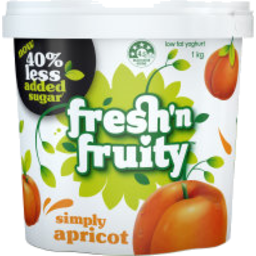 Photo of Fresh N Fruity Apricot Yoghurt 1kg