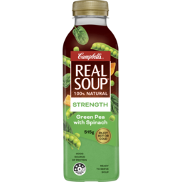Photo of Campbell's Real Soup Strength Green Pea With Spinach 515gm