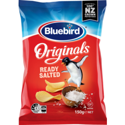 Photo of Bluebird Potato Chips Original Ready Salted 150g