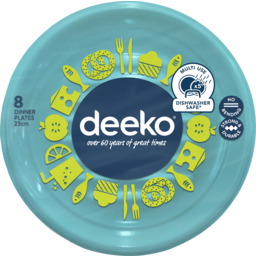 Photo of Deeko Dinner Plates 8 Pack