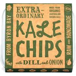 Photo of Byron Bay Raw & Handmade Kale Chips - Dill & Onion m