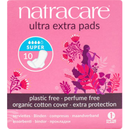 Photo of Natracare Ultra Extra Pads Super (Wings)
