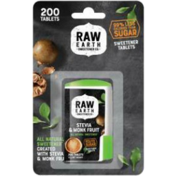 Photo of Raw Earth Stevia Tablets 200pk