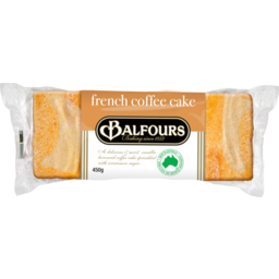 Photo of Balfours French Coffee Cake 350g 450g