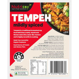 Photo of Nutrisoy Tempeh - Mildly Spiced 300gm