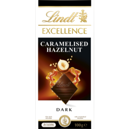 Photo of Lindt Excellence Caramelised Hazelnut