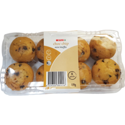Photo of SPAR Muffin Minni Chocolate Chip 320gm 8pack