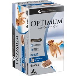 Photo of Optimum With Chicken & Rice Adult Dog Food