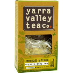 Photo of Yarra Valley Tea Co Lemongrass & Ginger Tea Bags 's