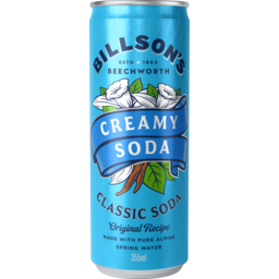 Photo of Billson's Creamy Soda Classic Soda 355ml