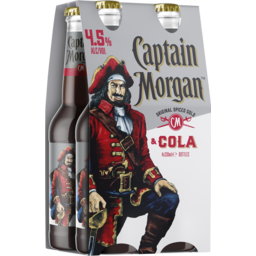 Photo of Captain Morgan Original Spiced Gold & Cola 4.5% St
