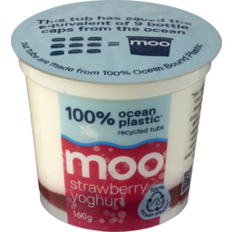 Photo of Moo Strawberry Yoghurt 160g