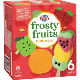 Photo of Peters Frosty Fruits Stack 6pk