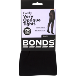 Photo of Bonds Tights Very Opaque 120 Denier Black Med/Lge Single Pair