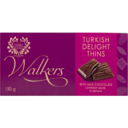 Photo of Walkers Turkish Delight Thins